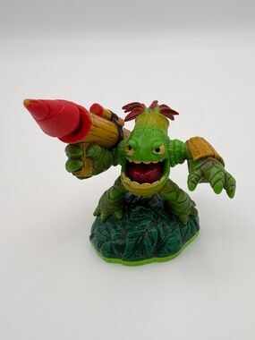 3 Characters for $21- Skylanders Spyro's Adventure Zook Bambazooker Green Bottom